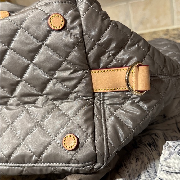 MZ Wallace Large Sutton Travel Bag – Sable Pearl Metallic – Discontinued Color - Picture 10 of 13